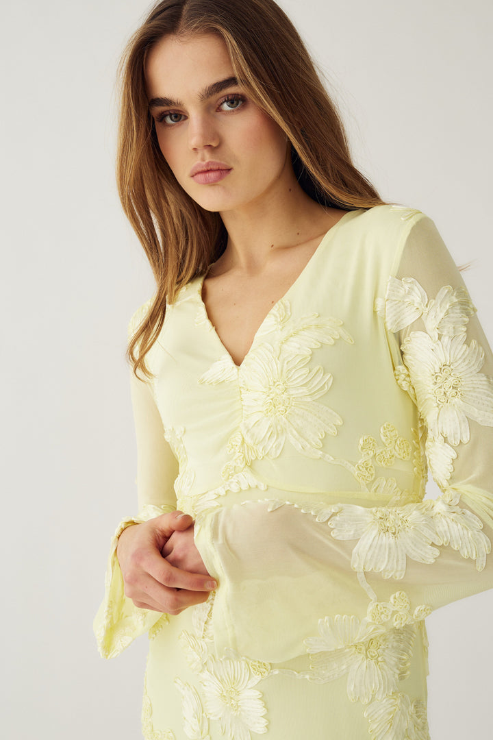 Noella - Kameyella C Dress 13500005 - 1417 - Butter Yellow Kjoler 