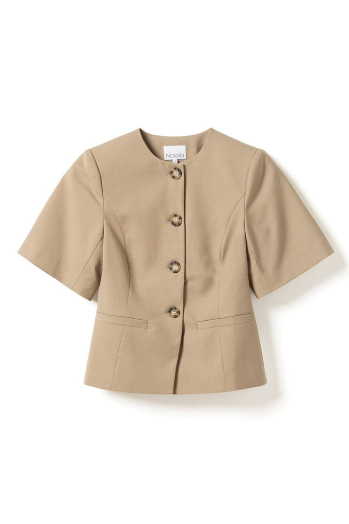 Noella - Kasaundra Blazer 12700029 - 1206 - Oyster Blazere 