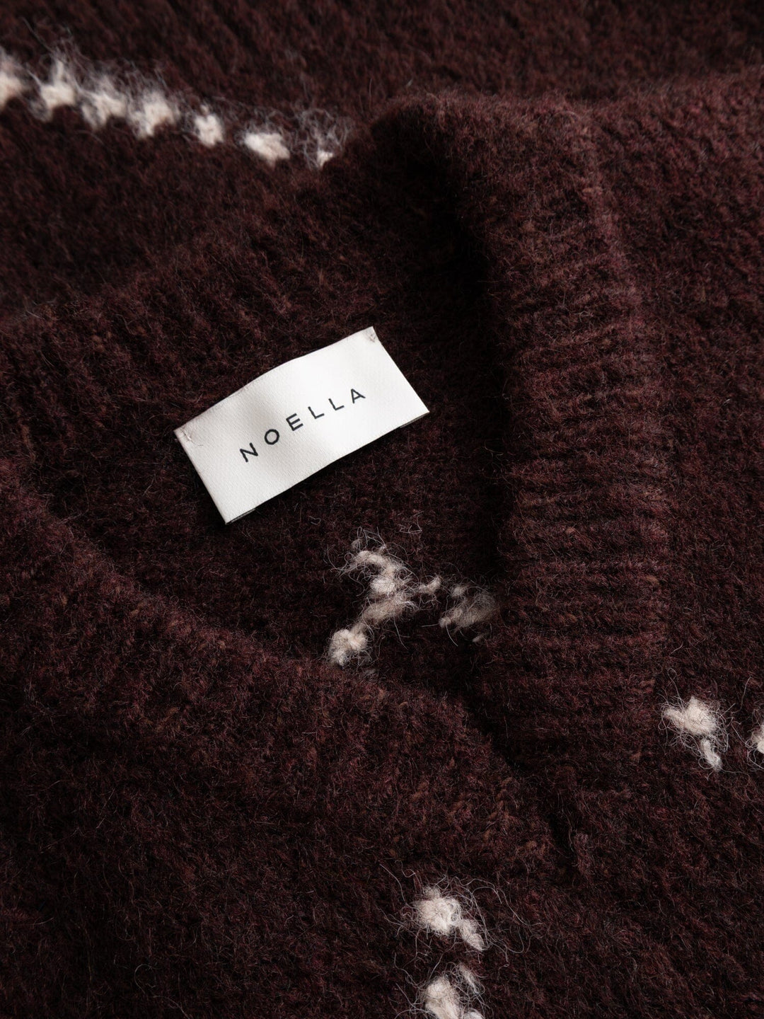Noella - Lai Knit 14670001 - 1470 - Winetasting Mix Strikbluser 