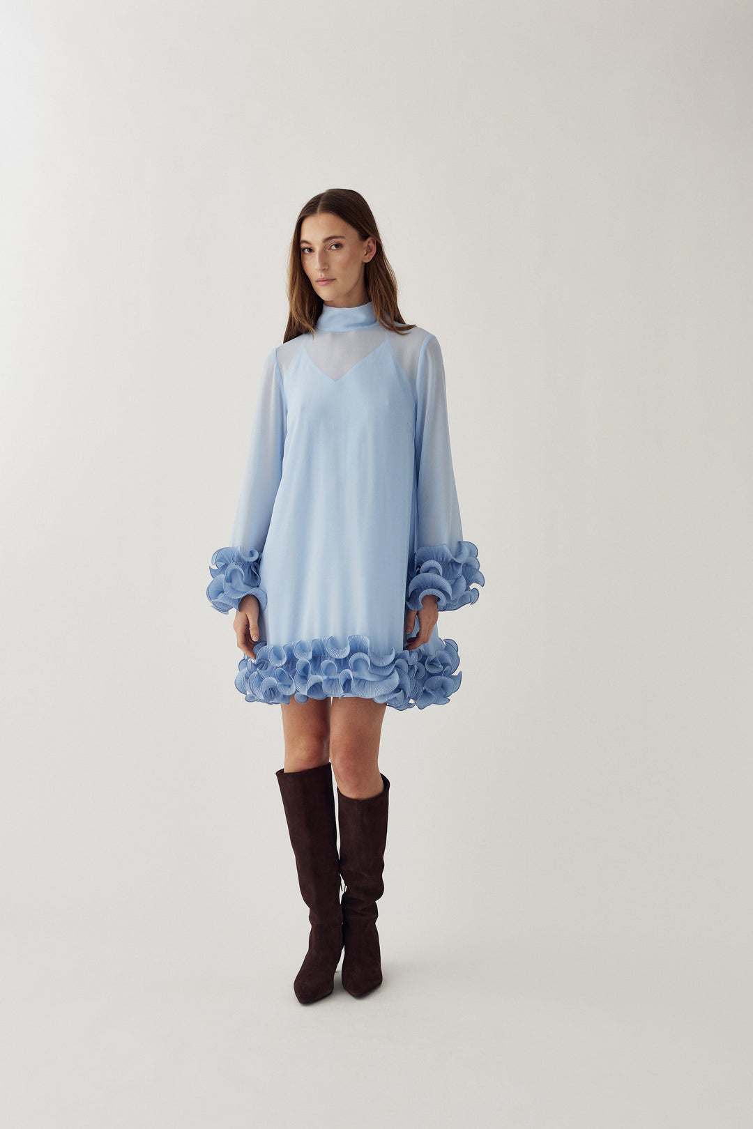 Noella - Latania Dress 14510001 - 387 - Sky Blue Kjoler 