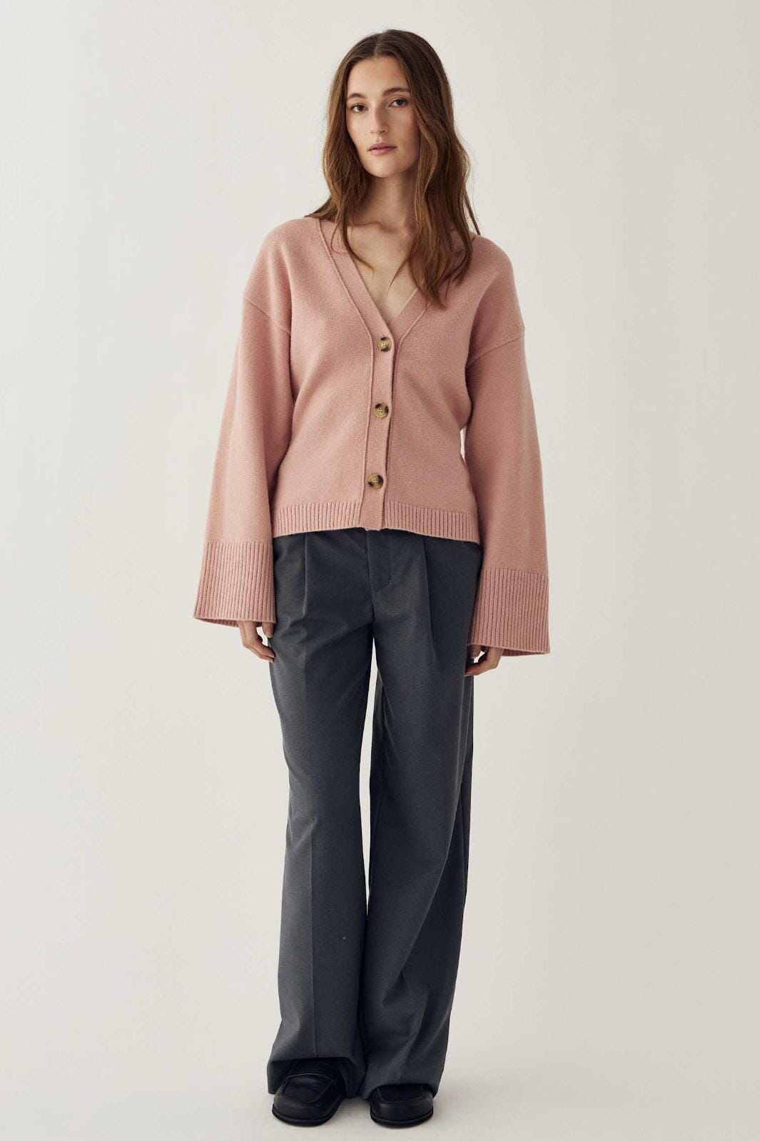 Noella - Lenyx Knit Cardigan 13770001 - 1460 - Blush Pink Cardigans 