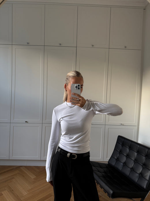 Noella - Lidie Ls Top 14090001 - 028 - White Bluser 