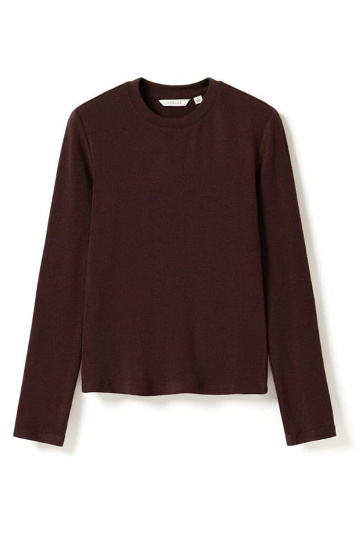 Noella - Lidie Ls Top 14090001 - 1496 - Burgundy Melange