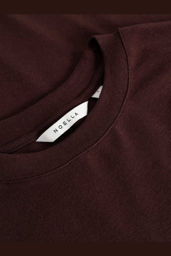 Noella - Lidie Ls Top 14090001 - 1496 - Burgundy Melange