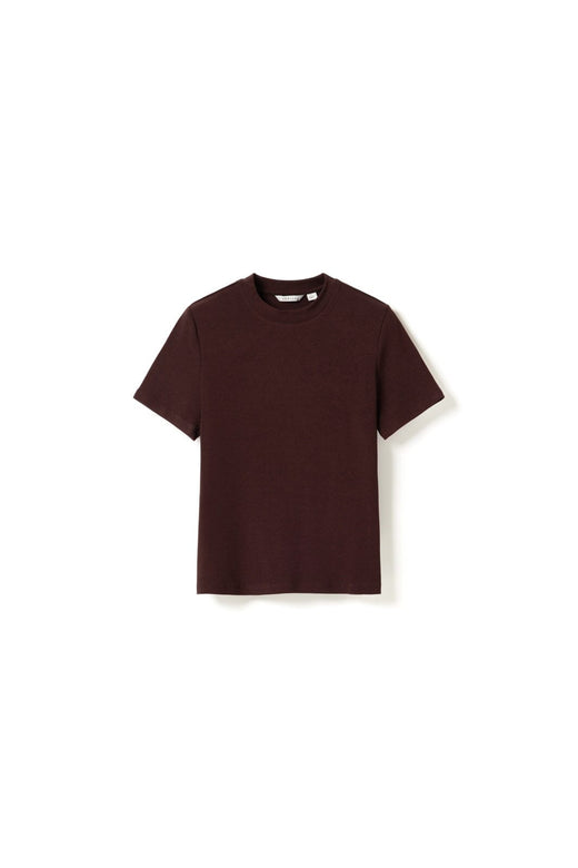 Noella - Lidie Ss Top 14090002 - 1496 - Burgundy Melange