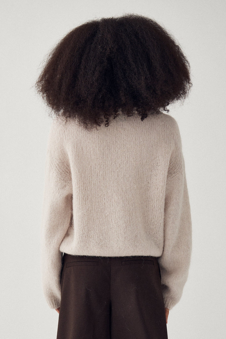 Noella - N-Kae Knit Cardigan 15950001 - 1206 - Oyster Cardigans 