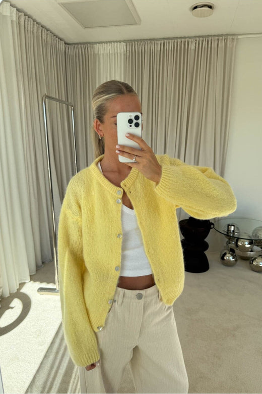 Noella - N-Kae Knit Cardigan 15950001 - 1417 - Butter Yellow