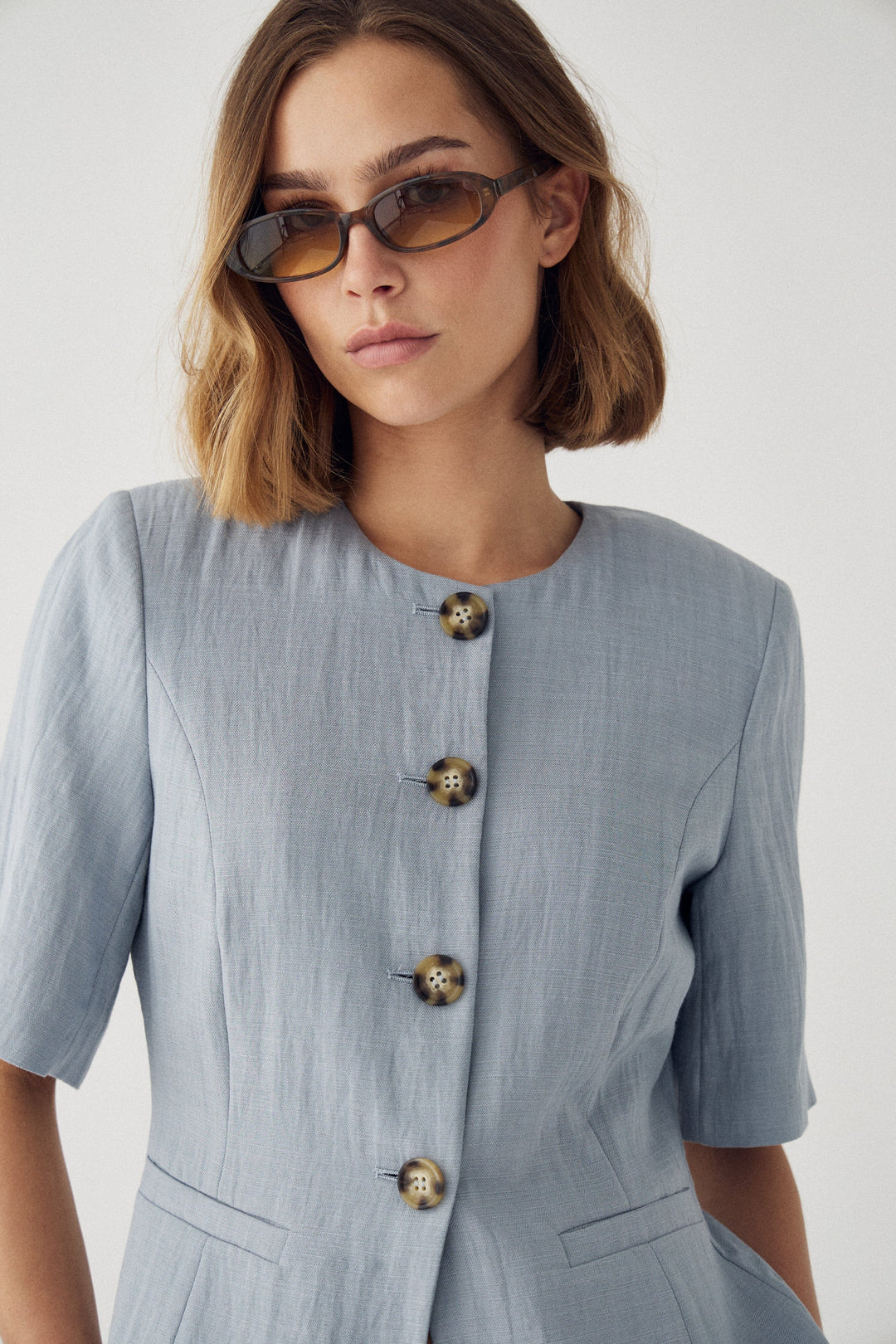 Noella - N-Kasaundra Blazer 15600001 - 1386 - Dove Blue Blazere 