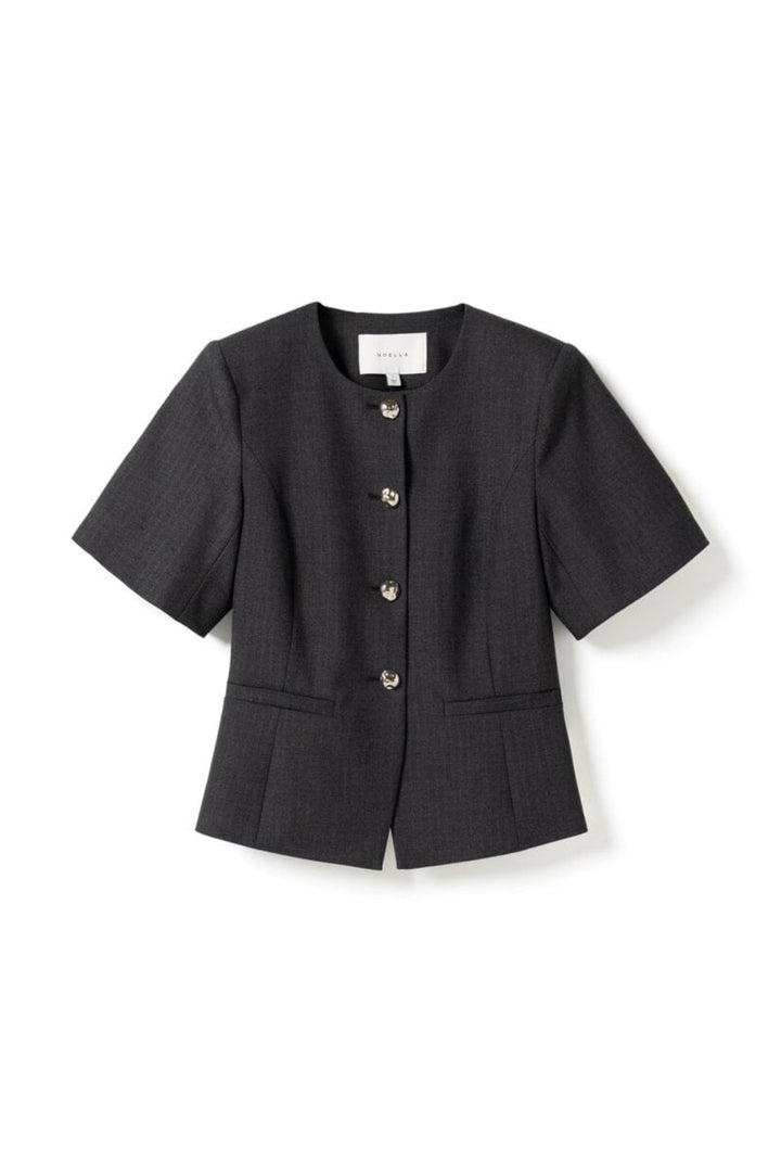 Noella - N-Kasaundra Blazer 16150002 - 1487 - Grey Herringbone