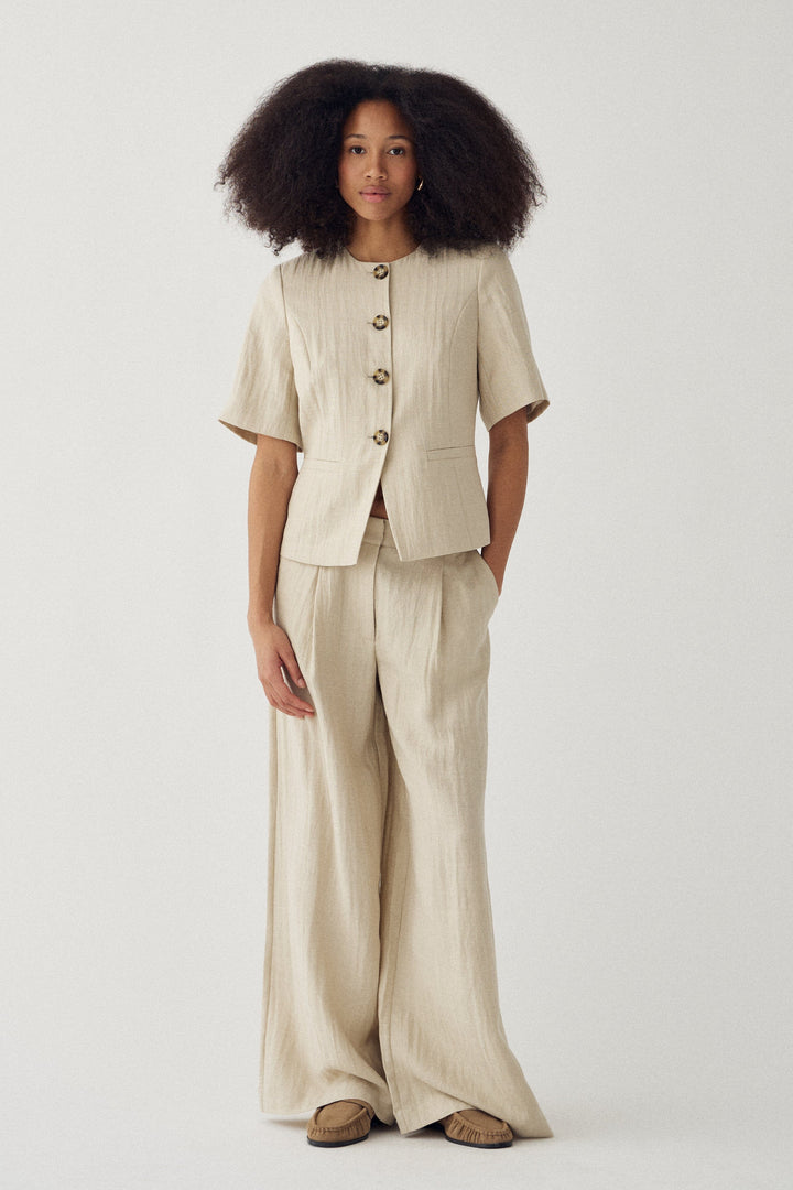 Noella - N-Kazia Pants 15600002 - 1206 - Oyster Bukser 