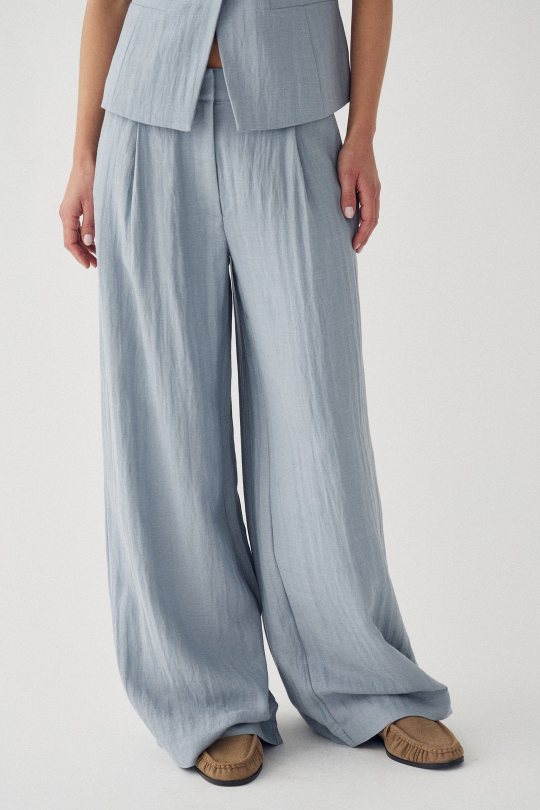 Noella - N-Kazia Pants 15600002 - 1386 - Dove Blue Bukser 