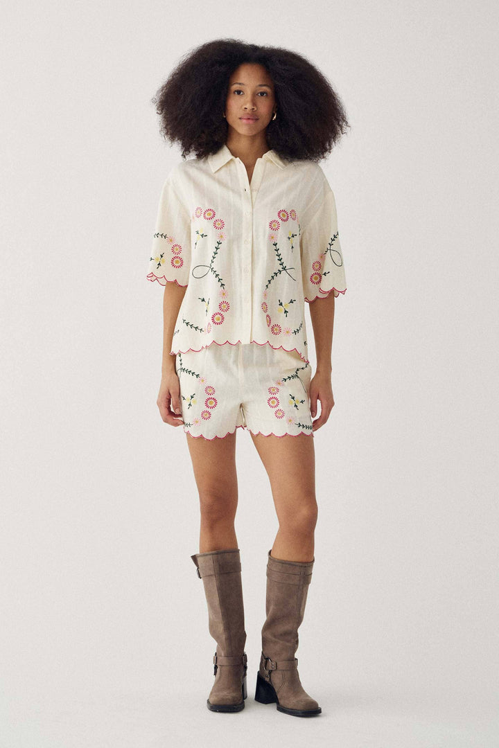 Noella - N-Kealy Shirt 15790001 - 006 - Offwhite Skjorter 
