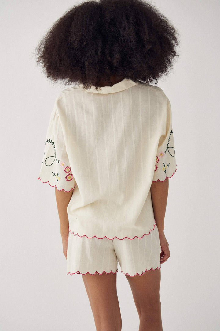 Noella - N-Kealy Shirt 15790001 - 006 - Offwhite Skjorter 