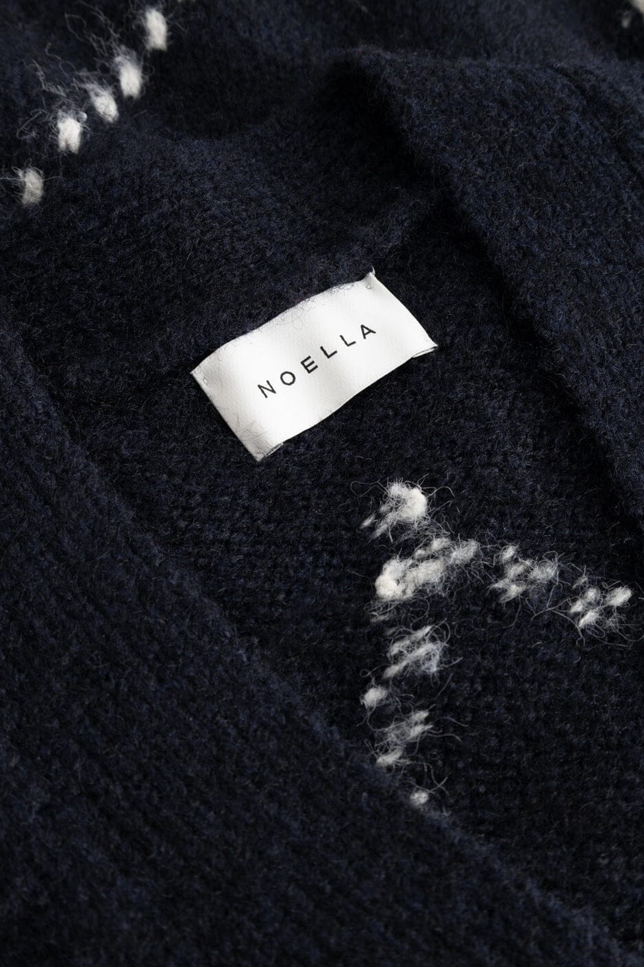 Noella - N-Laiana Knit Cardigan 14670002 - 670 - Navy Mix