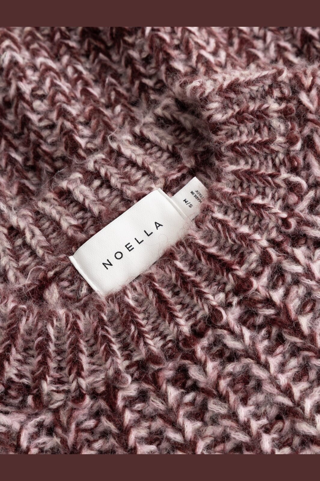 Noella - N-Lakisha Knit 16260001 - 1492 - Burgundy Rose Mix