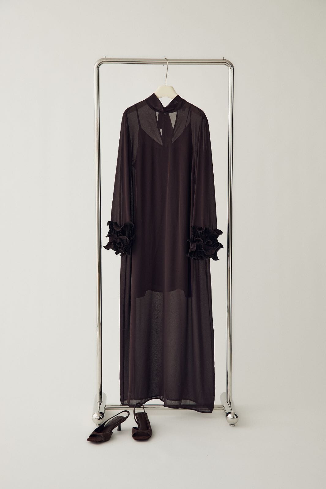 Noella - N-Latania Long Dress 14510005 - 674 - Chocolate Kjoler 