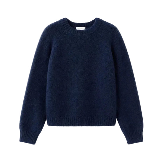 Noella - N-Latora Knit 15950002 - 007 - Navy Strikbluser 