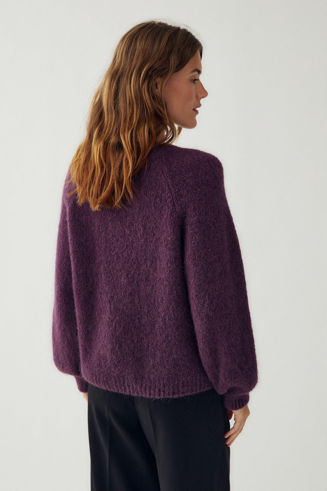 Noella - N-Latora Knit 15950002 - 1477 - Winter Bloom Strikbluser 