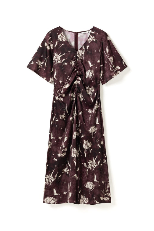 Noella - N-Lavina Dress 16380001 - 1501 - Dovie Burgundy Print