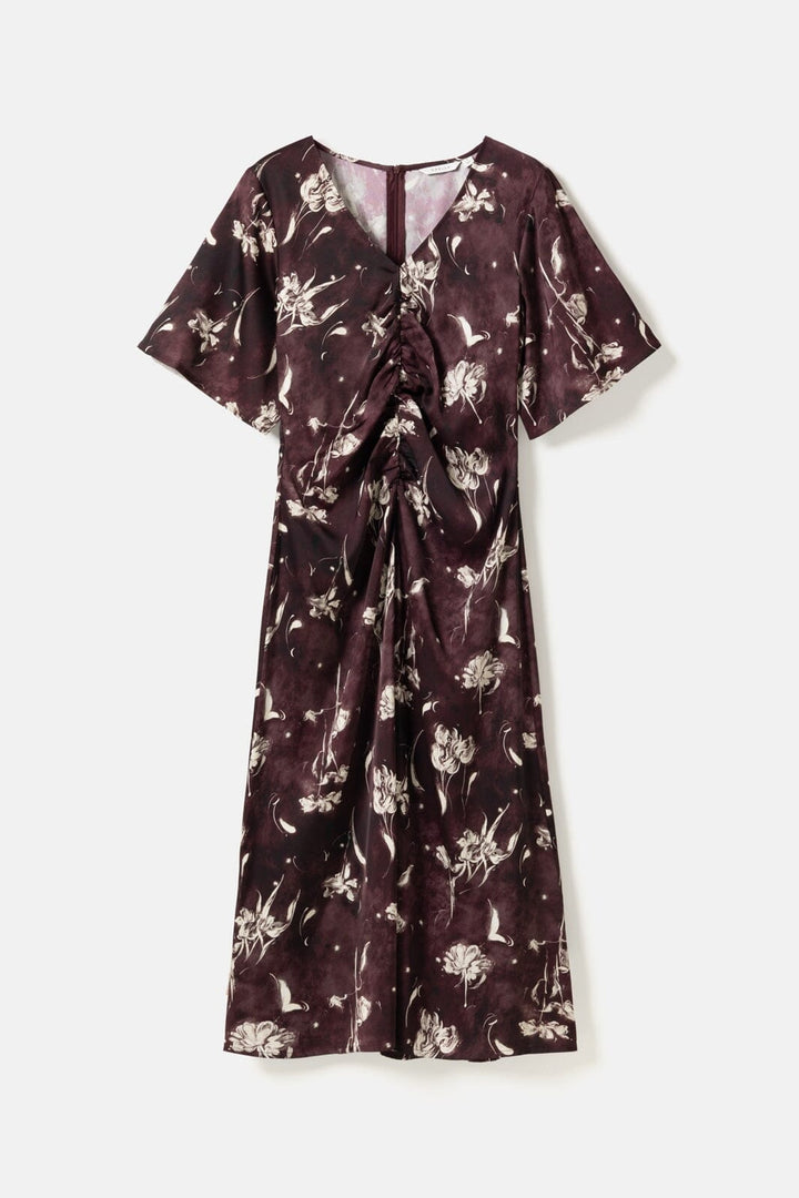 Noella - N-Lavina Dress 16380001 - 1501 - Dovie Burgundy Print