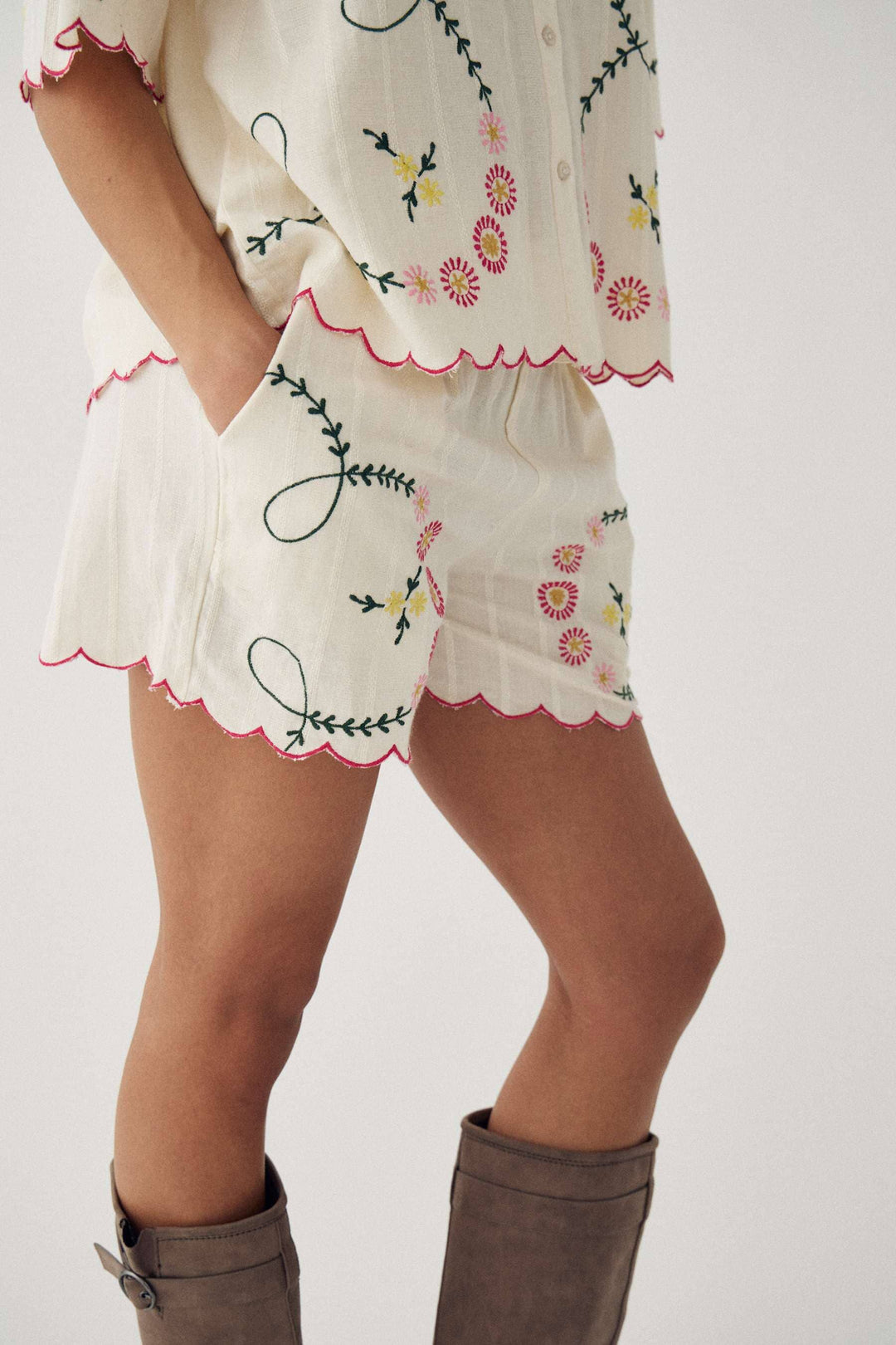 Noella - N-Layne Shorts 15790002 - 006 - Offwhite Shorts 