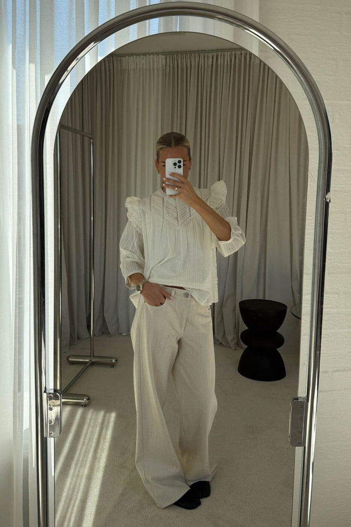 Noella - N-Loryn Blouse 17050001 - 028 - White