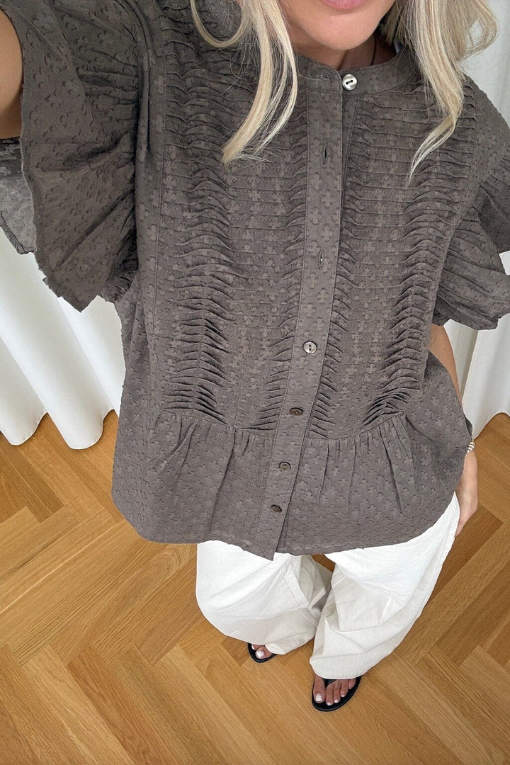 Noella - N-Loulou Blouse 17040001 - 1251 - Morel Bluser 