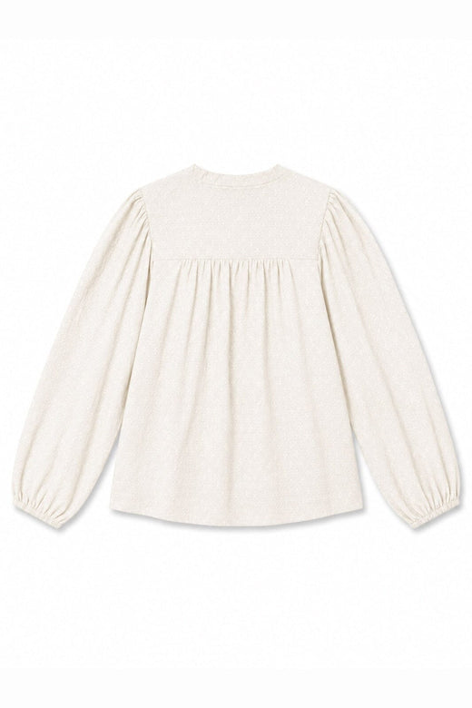 Noella - N-Loulou Ls Blouse 17040002 - 028 - White