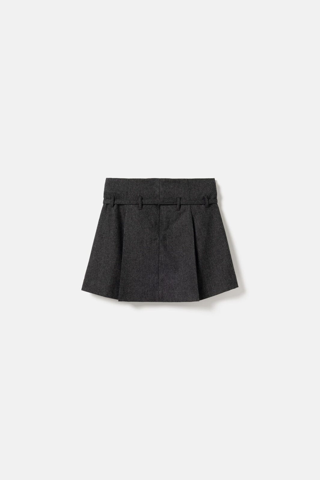 Noella - N-Madena Skirt 16390002 - 019 - Dark Grey Melange