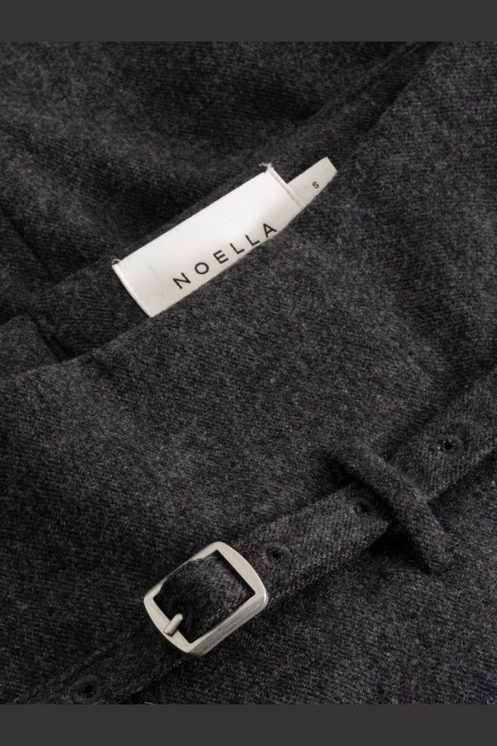 Noella - N-Madena Skirt 16390002 - 019 - Dark Grey Melange