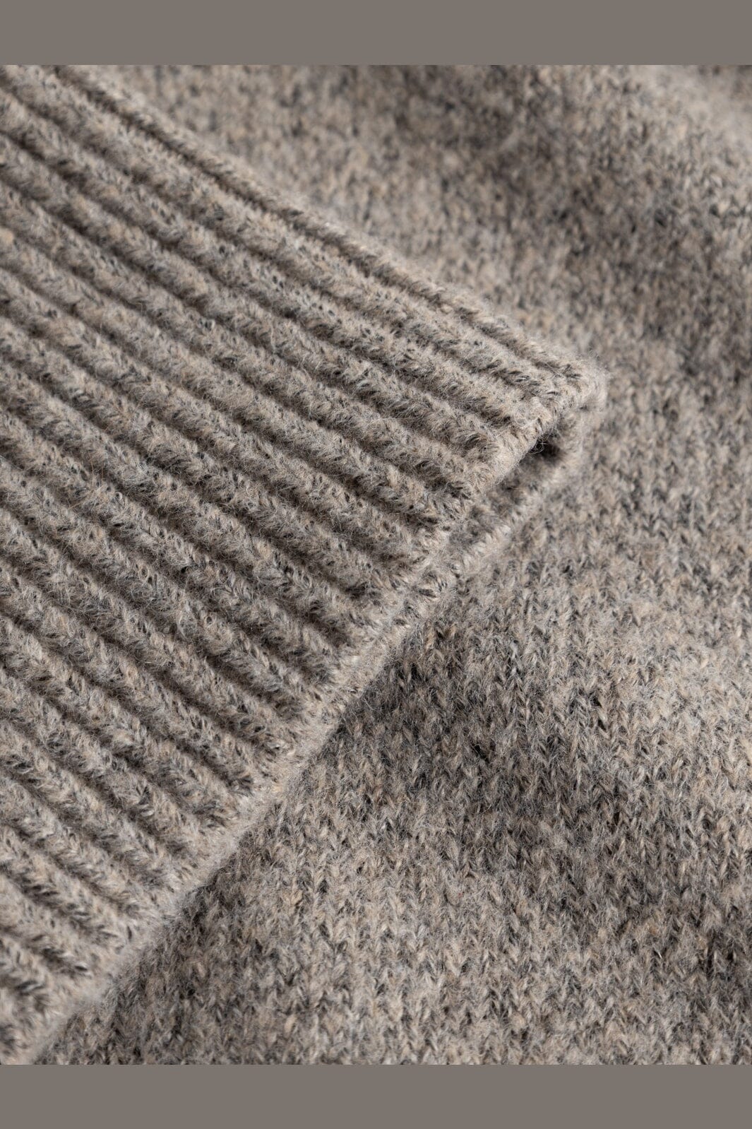 Noella - N-Maidie Knit 16090001 - 1481 - Dark Sand Melange