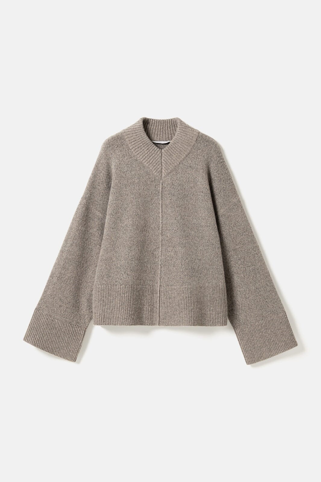 Noella - N-Maidie Knit 16090001 - 1481 - Dark Sand Melange