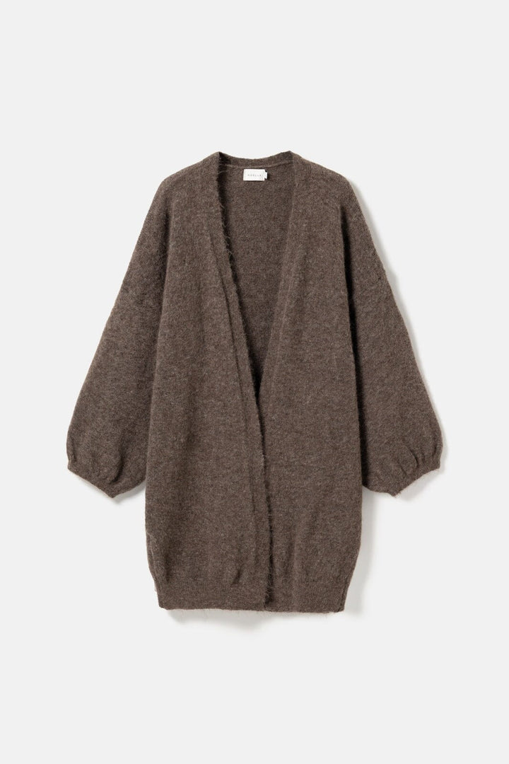 Noella - N-Maricela Knit Cardigan 16310002 - 1356 - Timber Brown Melange