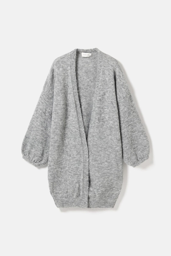 Noella - N-Maricela Knit Cardigan 16310002 - 1495 - Medium Grey Melange