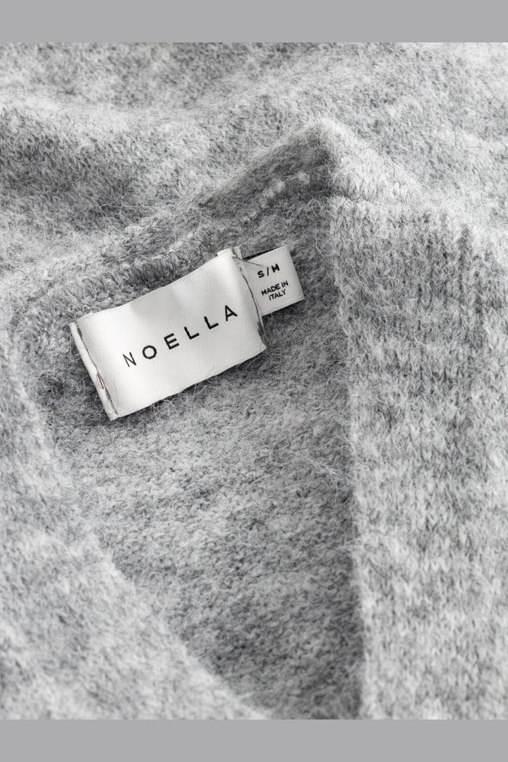 Noella - N-Maricela Knit Cardigan 16310002 - 1495 - Medium Grey Melange