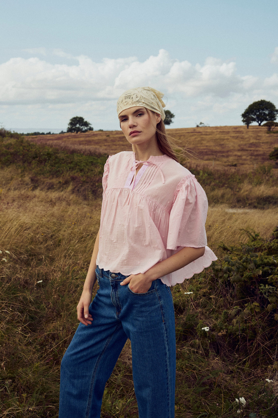 Noella - N-Marielle Blouse 15780001 - 1460 - Blush Pink Bluser 