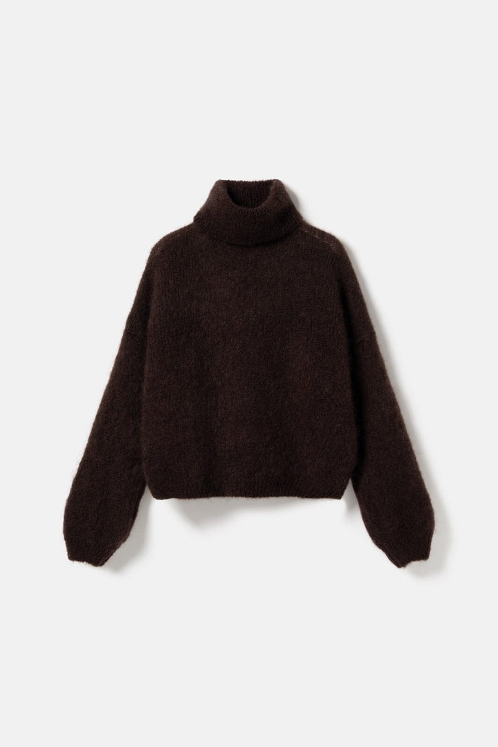 Noella - N-Marlena Knit 15250006 - 1469 - Dark Brown Chocolate