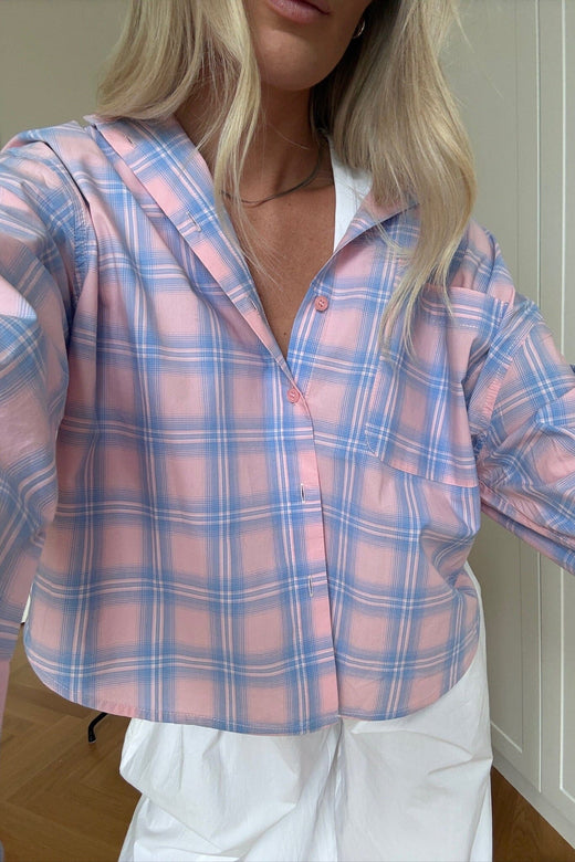 Noella - N-Marlon C Shirt 17110001 - 1547 - Everlee Pink Check Skjorter 
