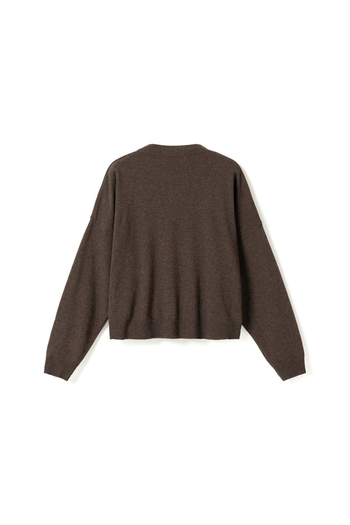 Noella - N-Marly Knit 16880001 - 1372 - Brown Melange