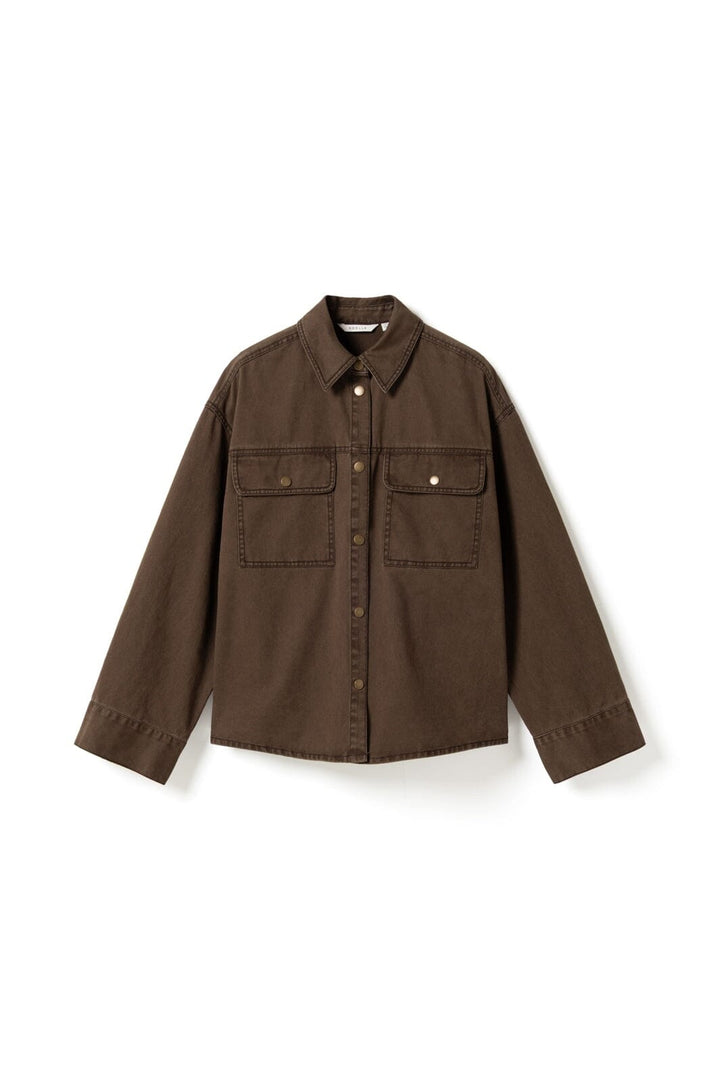 Noella - N-Marthena Shirt 13910004 - 1483 - Cocoa Brown