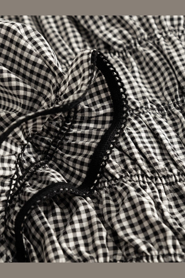Noella - N-Marty Blouse 15840001 - 1462 - Darlyn Black Check