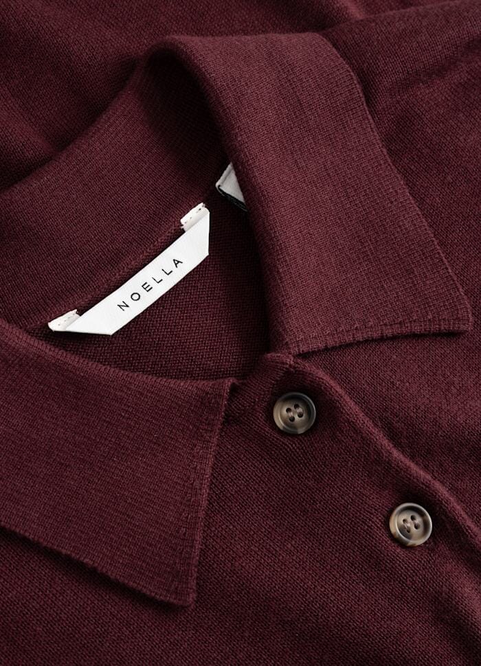 Noella - N-Maxine Knit 14990001 - 150 - Burgundy Strikbluser 