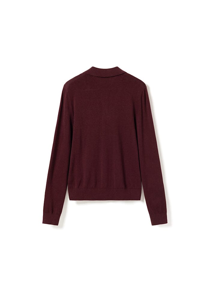 Noella - N-Maxine Knit 14990001 - 150 - Burgundy Strikbluser 