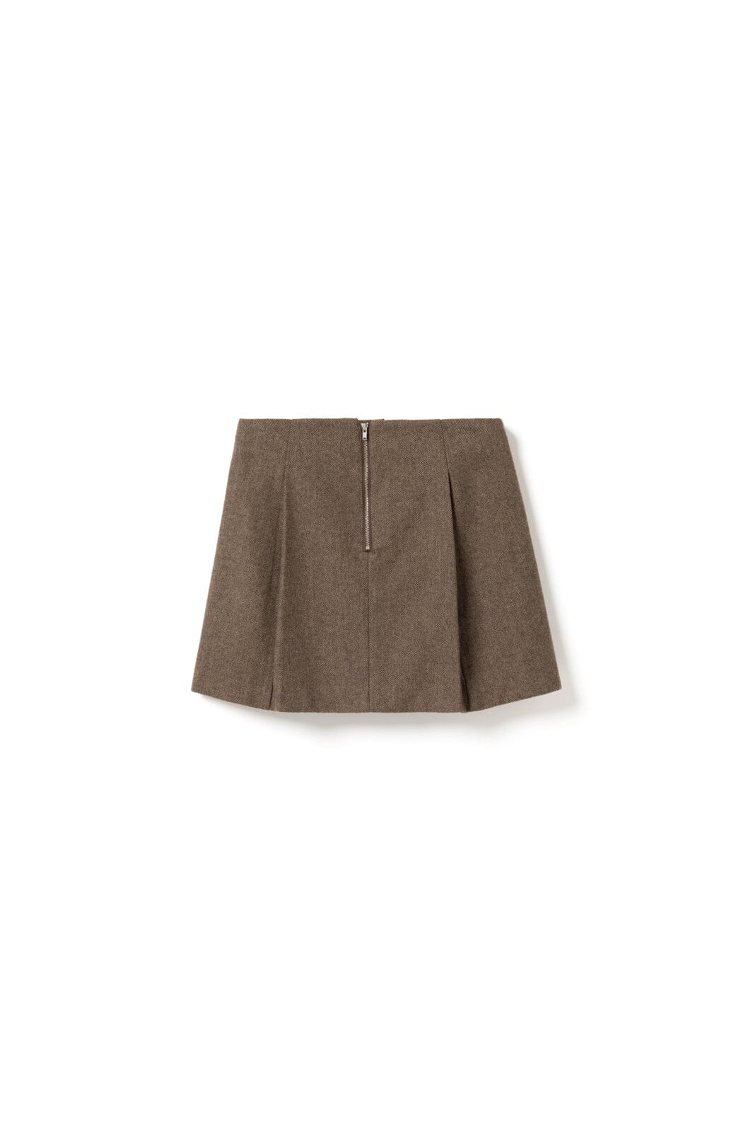 Noella - N-Maybelle Skirt 16180002 - 1488 - Brown Herringbone