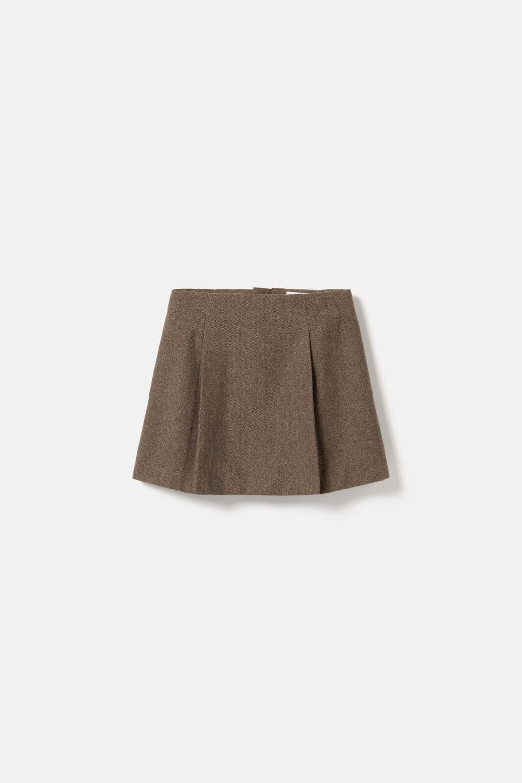 Noella - N-Maybelle Skirt 16180002 - 1488 - Brown Herringbone
