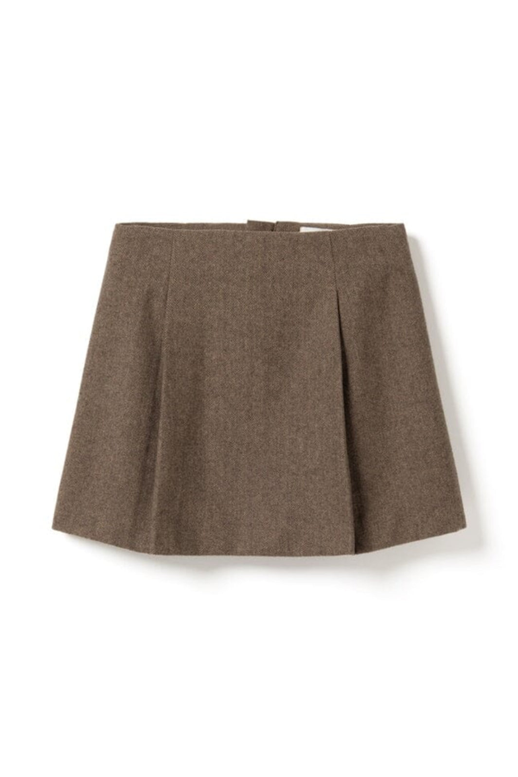 Noella - N-Maybelle Skirt 16180002 - 1488 - Brown Herringbone