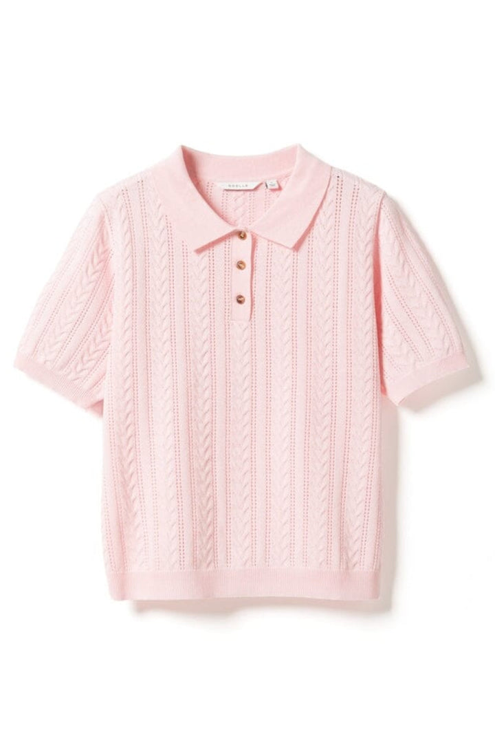 Noella - N-Mecca Knit Polo 15830001 - 1279 - Baby Pink