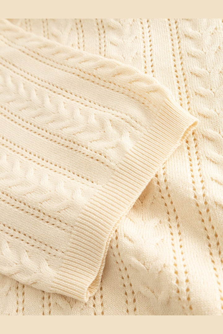 Noella - N-Mecca Knit Polo 15830001 - 974 - Ivory