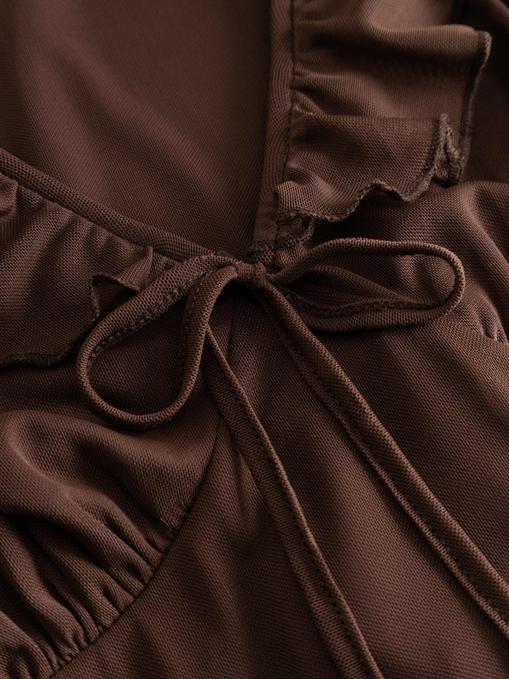 Noella - N-Melinda Dress 15300004 - 1463 - Tawny Brown Kjoler 