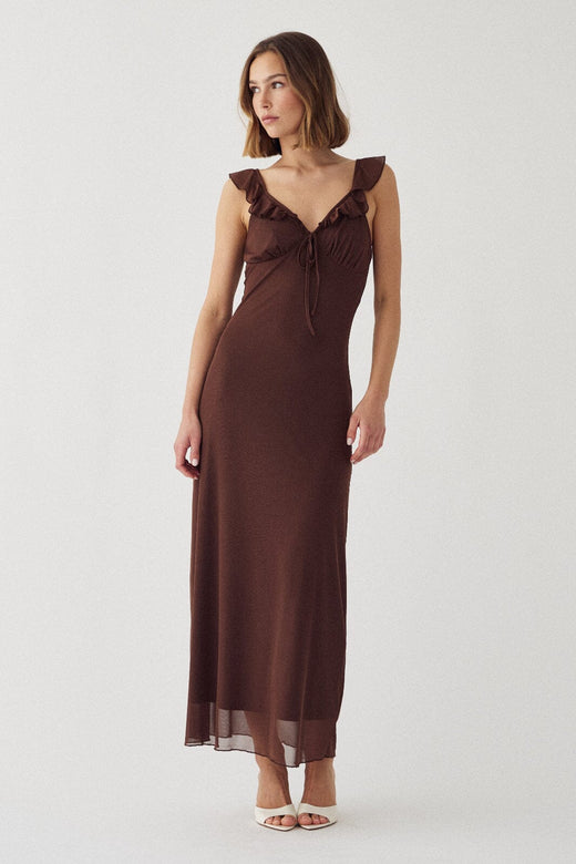 Noella - N-Melinda Dress 15300004 - 1463 - Tawny Brown Kjoler 